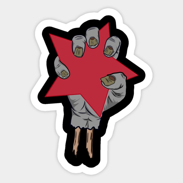 Zombie Revolution Sticker by simokava